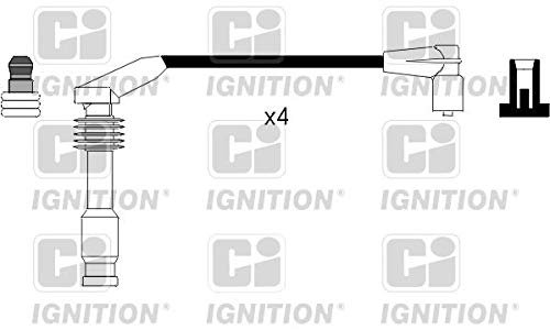 Ci Ignition Lead Set - XC245-445mm x 7 mm - Original OEM Quality Direct Fit Replacement Spark Plug Wire - High Tension Lead