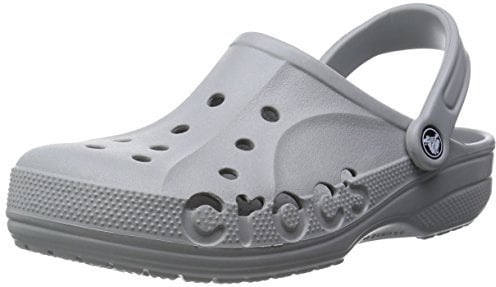 Crocs Unisex Baya Clogs, Light Grey, 5 UK Men/ 6 UK Women