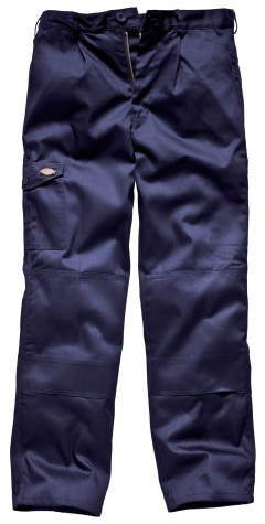 Dickies WD884 Redhawk Super Work Trousers Blue (Navy) Size W34, Navy, 40