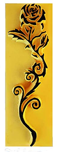 Pierre à Tatouage Temporaire Ephémère Magic Tattoo- Rose Géante (Pierre seule sans l'encreur et recharge 20 ml disponibles sur Amazon Magic Tattoo)