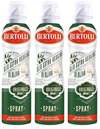 Bertolli Extra Vergine Originale Olio di Oliva Olivenöl Spray 3 x 200ml