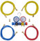 vidaXL Set Manifold 4 Voies pour Climatiseur avec Mallette Outils de Mesure