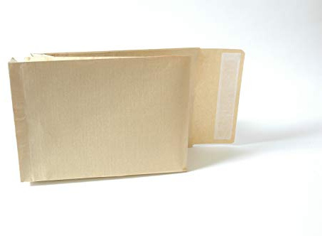 New Guardian C4 Armour Manilla 130gsm Peel & Seal Gusset Envelope, Box 100