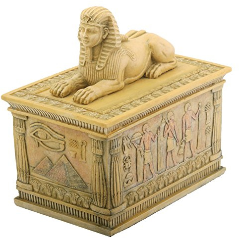 StealStreet Sphinx Trinket Box Collectible Figurine