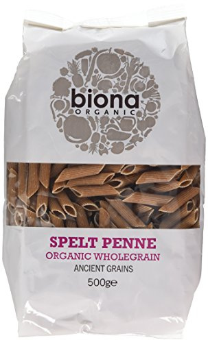 Biona Organic Wholemeal Spelt Penne 500g (Pack of 5)