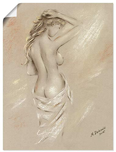 ARTland Wanddeko Poster & Kunstdrucke Wandposter 30x40 cm Liebe Erotik Nackte Frau Akt Zeichnung Modern Kunst S7TV