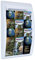 Paperflow Quick Fit Systeme Wand montiert Viertaschen-Literatur Display, 65 x 39,6 x 9,7 cm weiß (4060US. 13)