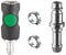 AUPROTEC Set di attacco rapido ad aria compressa con giunto di sicurezza Prevost 6 mm nipplo + morsetti