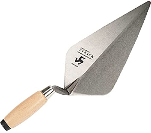 Spear & Jackson 10111N Tyzack 11 Broad Heel Wooden Handle Brick Trowel