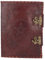 Nemesis Now Leder-Tagebuch mit Schloss, 27 cm, braun