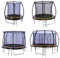 Kanga 10ft Premium Trampoline with Safety Enclosure, Net, Ladder and Anchor Kit (10ft)