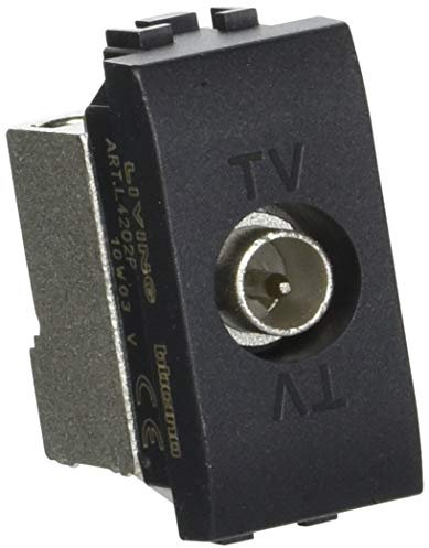 BTICINO sl4202pf Toma de TV, Antracita