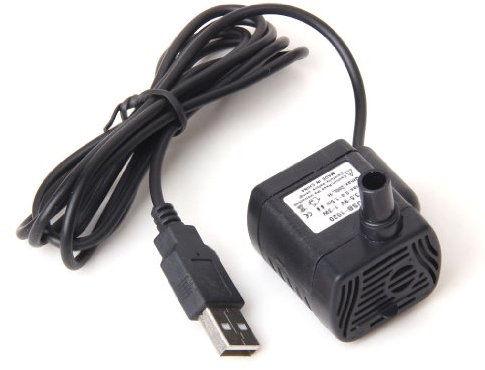 Pompe à eau submersible pour aquarium ou étang DC 3,5 V, 9 V, 3 W, USB