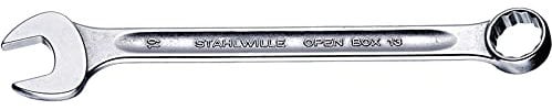 Stahlwille 13-36 Ring-Maulschlüssel OPEN-BOX SW.36 mm L.460 mm 40083636 Silbern