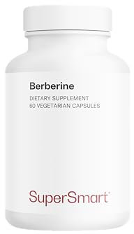 Supersmart - Berberine - Berberina (estratto di Berberis vulgaris standardizzato al 97% di berberina) - 100% Naturale - Integratore Antinfiammatorio e Antiossidante - 60 Capsule Vegetariane
