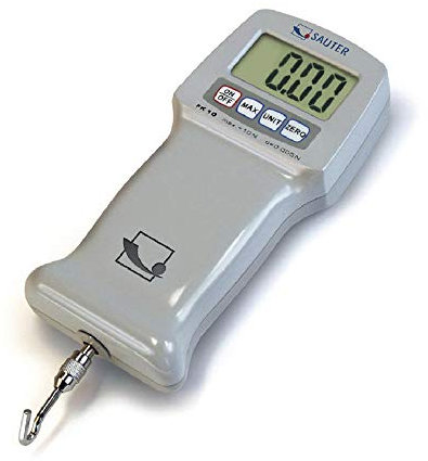KERN digitales Kraftmessgerät FK 1K (Messbereich max. 1000 N, Ablesbarkeit 0,5 N, umkehrbares Display, Peak-Hold Funktion) FK 1K