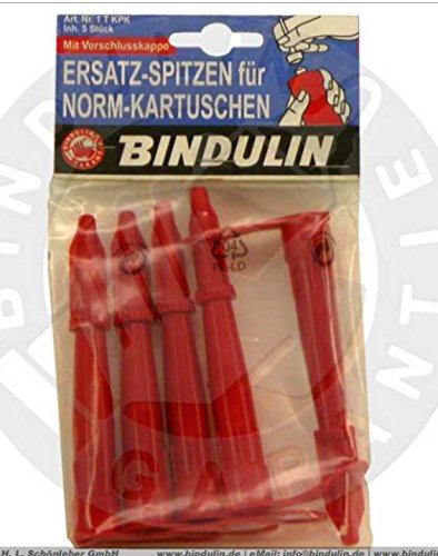 Bindulin Spitze für Kartusche & Kappe (5 Stk.)