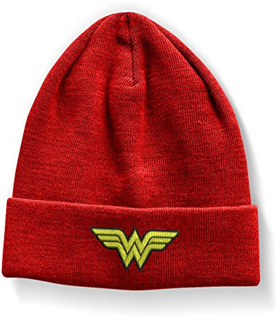 Wonder Woman Officially Licensed Merchandise Beanie (Red)