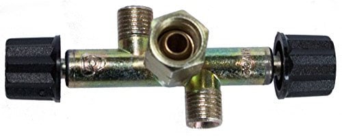 Campingaz Doppelabzweigventil, Silber, 15 x 5 x 5 cm