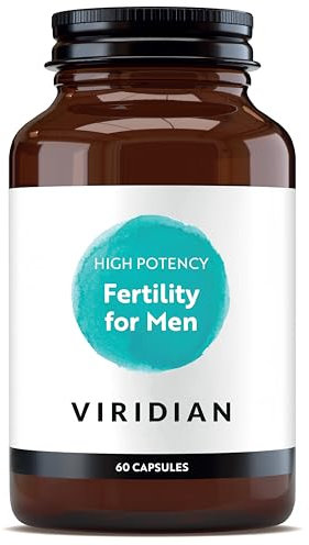Viridian Fertility for Men (High Potency) | 60 Caps | Supports Reproductive Health with Zinc & Vital Nutrients | Vegan Capsules | Pre-Conception Support | Active Ingredients | Nutritionist Formulated