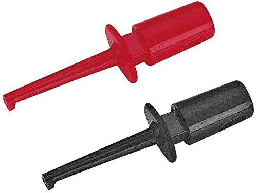 VOLTCRAFT Lötanschlussklemme CAT I schwarz, rot