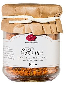 Gourmet Berner, Piri Piri im 100g Glas, südafrikanische Gewürzmischung