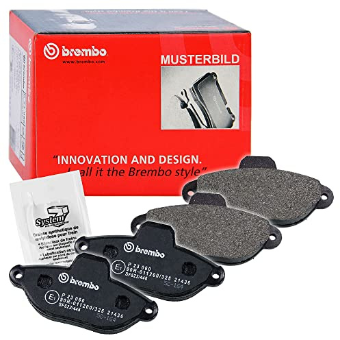 Brembo P 68 032 Bremsbelagsatz, Scheibenbremse - (4-teilig) | Kompatibel mit: RENAULT ESPACE IV, LAGUNA II, LAGUNA II Grandtour, VEL SATIS