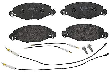 Brembo P 61 072 Bremsbelagsatz, Scheibenbremse - (4-teilig) | Kompatibel mit: CITROËN C5 I, C5 I Break, C5 II, C5 II Break
