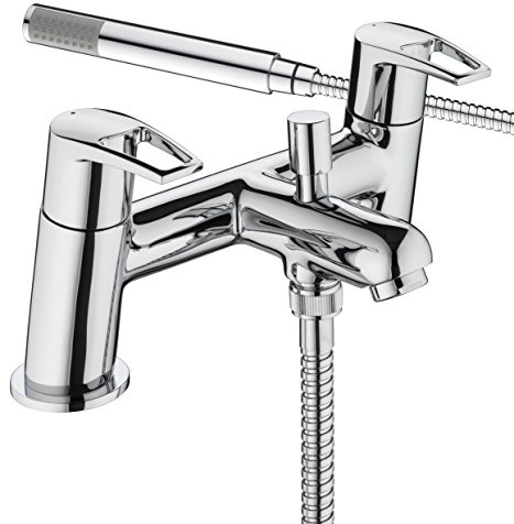 Bristan Smile Bathroom Taps, chrome bath shower mixer tap | SM BSM C, Modern design, Matching bathroom sink taps available, Lifetime Cover