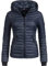 Navahoo Damen Damen leichte Übergangsjacke Steppjacke mit Kapuze Kimuk Navy Gr. XL