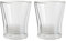Randwyck Set of 2 90ml Glass Espresso Cups, Transparent, 2-Piece