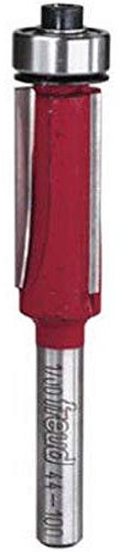 Freud 1/2 (Dia.) Bearing Flush Trim Bit with 1/4 Shank (44-100), multi