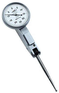 HELIOS-PREISSER 0715303 Fühlhebelmessgerät 0,002 mm, Form A mit Durchmesser 40,5 mm, Tasteinsätze 14,5 mm