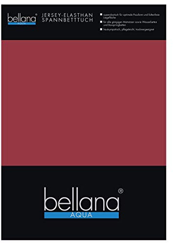 Bellana Aqua Mutlifunktions-Spannbetttuch bordeaux 140 - 160 x 200 - 220 cm