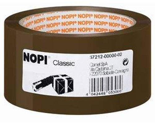 Nopi Verpackungsklebeband Classic, 50 mm x 66 m, transparent