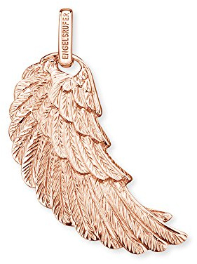 Engelsrufer Flügel Anhänger für Damen 925er-Sterlingsilber rosévergoldet 23 mm