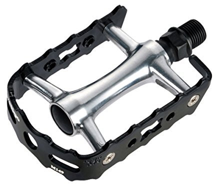 Wellgo PED/mtb149 Paar Pedal Silber/schwarz