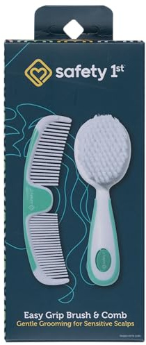 Safety 1st Easy Grip Brush and Comb, Colors May Vary