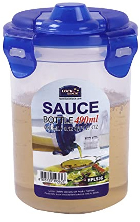 Lock & Lock Classic Öl- und Soßenkrug, rund, 490 ml.