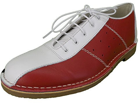 Ikon Men`s Marriot Bowling Shoe (12, red/White/Blue)