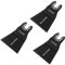 3X Saxton 65mm Coarse Blades Dewalt Stanley Worx Erbauer Stanley Oscillating Multitool