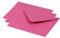 Clairefontaine - Ref 60157C - Pollen Envelopes (Pack of 20) - 125 x 138mm Sized, 120gsm Paper, Gummed Seal, Inkjet & Laser Printer Compatible, Acid Free - Intensive Pink