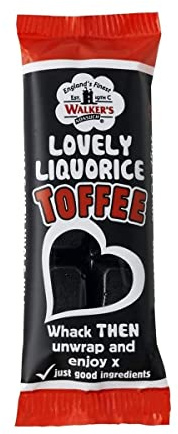 Walkers Nonsuch Lovely Liquorice Bars 50g (Pack of 24)