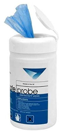Klenzeen Probe Sanitising Wipes 12x13cm Sheet Tub 200