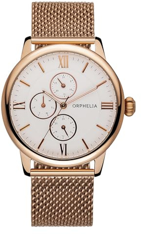 Orphelia - OR22970717 - Montre Homme - Quartz Analogique - Bracelet Acier inoxydable Or et Rose