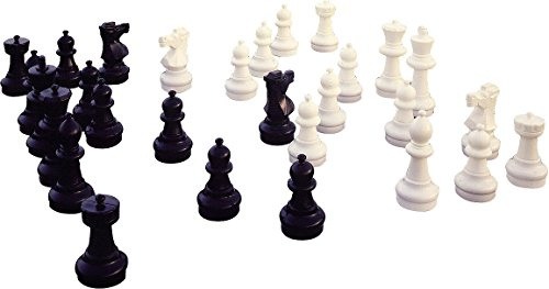 Sport-Thieme Bodenschachfiguren Set, Standfläche ø 22,5 cm, Königshöhe 64 cm