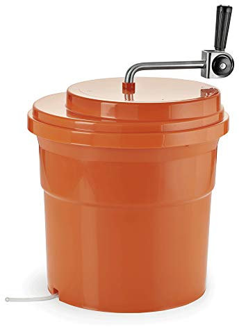WAS 1622 270 Essoreuse à salade en polypropylène Orange Ø 44 cm Hauteur 40 cm 27 l