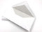 100 Leinen-Briefhüllen mit hellem Seidenfutter in DIN lang = 220 x 110 mm, Leinenpapier-Kuverts