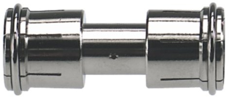 Axing CFA 4-01 Adapter F-Stecker auf F-Stecker, Quickfix, hohe Rückflussdämpfung (10 Stück)