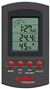 sera reptil thermometer/hygrometer - Kombi-Gerät zur Dauermessung von Temperatur und Luftfeuchte im Terrarium